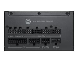 Alimentation MSI MAG A1000PLS PCIe 5.0, 1000 W, certification 80 PLUS Platinum