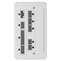 CORSAIR RM1000e Bloc d'alimentation 1000 W Platinum ATX, Blanc