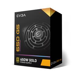 EVGA 650 G5, 80+ GOLD 650W, 10 Year Warranty, Power Supply(Open Box)