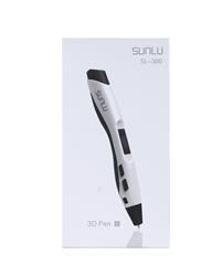 Sunlu SL-300 3D Pen with  2 Filaments， Black & Grey