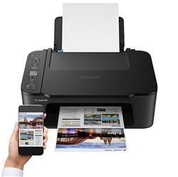 CANON PIXMA TS3420 Wireless 3-in-1 Color Inkjet Printer, Black(Open Box)