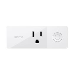 BELKIN WeMo Mini Smart Plug, Wi-Fi Enabled, White(Open Box)