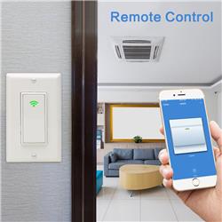 Jinvoo Remote Control Smart Home Mechanical WIFI Light Wall Switch