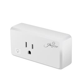 JINVOO 1 Pack Wifi Smart Plug With 2 USB | Alexa/Google Voice Control