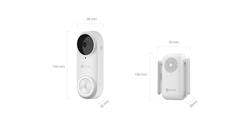 Ezviz DB2 Pro Smart Battery Doorbell with Chime (EZDB22C5)