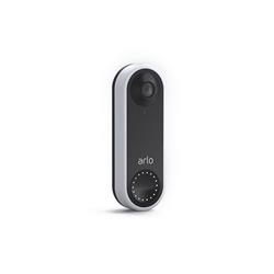 Arlo Video Doorbell (AVD1001-100CNS) Wired, 2K HD, 180° FOV, Motion Detection Smart Activity Zone Alert, IR Night Vision, 2-Way