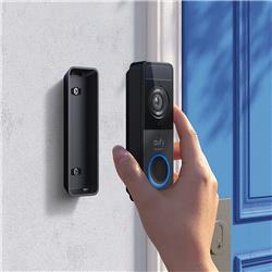 Eufy Smart Video Doorbell Camera, Wire-free,1080p - Black(Open Box)