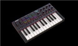 AKAI MPK Mini IV USB-C Compact MIDI Controller, Black