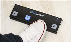 IK Multimedia iRig BlueBoard Contrôleur de plancher sans fil, noir