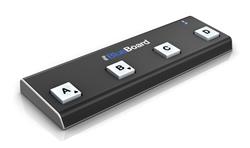 IK Multimedia iRig BlueBoard Contrôleur de plancher sans fil, noir