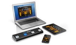 IK Multimedia iRig BlueBoard Contrôleur de plancher sans fil, noir