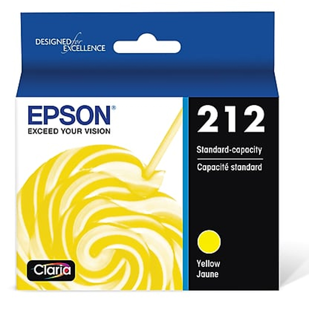 Epson T212 Ink Cartridge - Yellow - Standard Yield