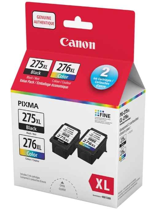 Canon PG-275XL / CL-276XL Value Pack