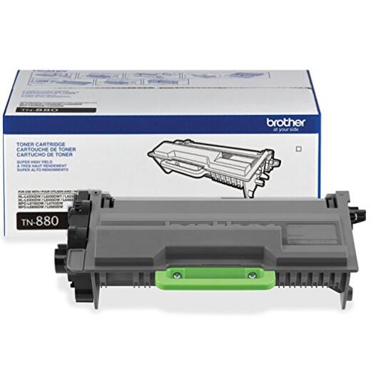 Brother TN880 Original Black Toner Cartridge Extra High Yield -  12000 Pages