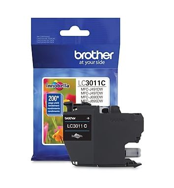 BROTHER LC-3011 Cyan Ink Cartridge