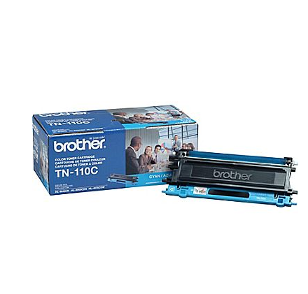 Brother (TN110C) - Cartouche de toner cyan pour imprimantes Brother