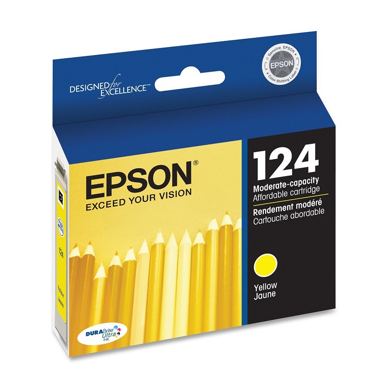 Epson 124 Yellow Ink Cartridge | T124420