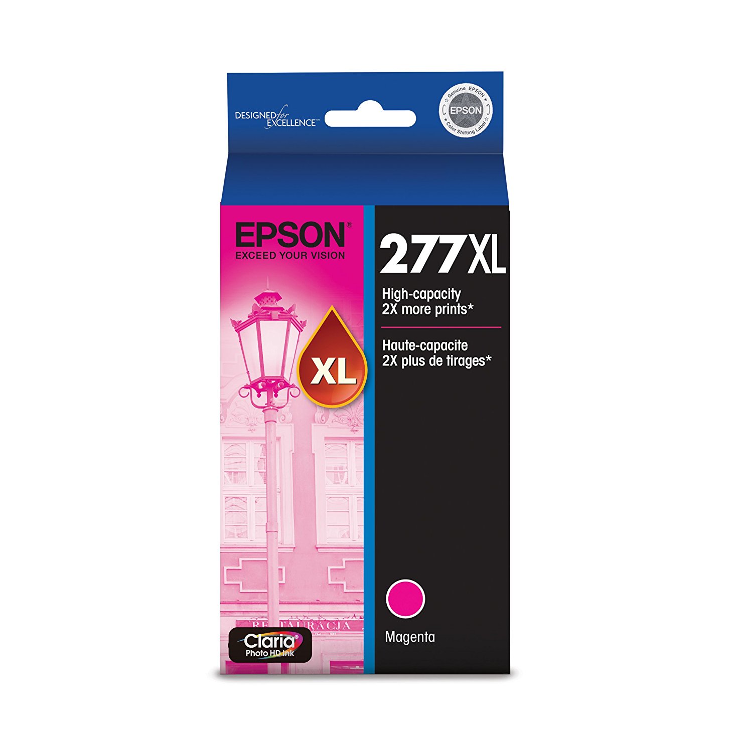 Epson 277XL High Capacity Magenta Ink Cartridge(T277XL320)