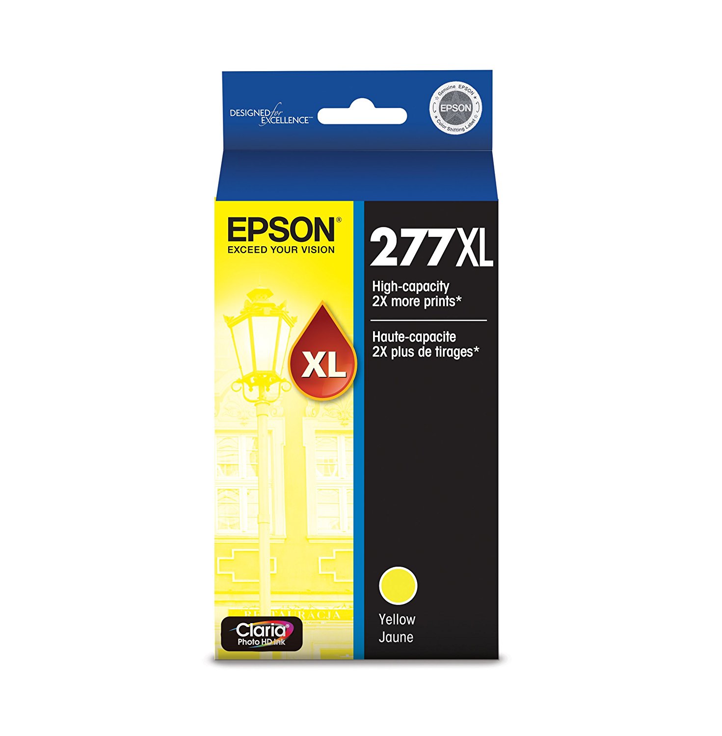 Cartouche d'encre jaune haute capacité EPSON 277XL