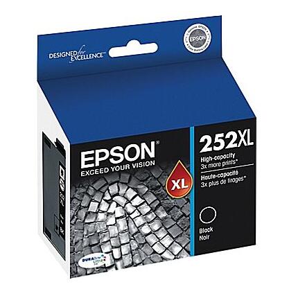 Cartouche d'encre noire haute capacité EPSON 252 XL