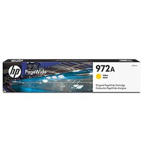 Cartouche d'encre jaune HP 972A PageWide originale