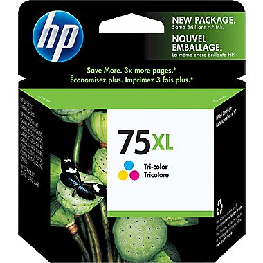 HP 75XL Tri-colour High Yield Original Ink Cartridge