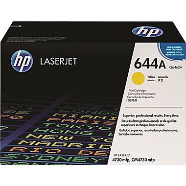 HP (Q6462A) - Cartouche de toner jaune pour imprimantes HP LaserJet 4730MFP/CM4730MFP