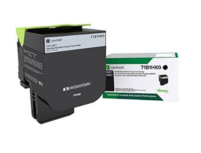 Lexmark 71B10K0 CS/X317/417/517 Toner Noir (référence: 71B10K0) - (Toner vide nécessaire)