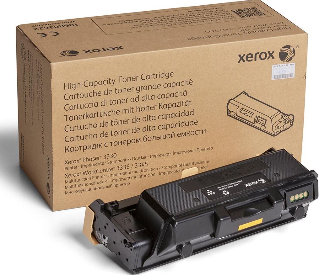 Cartouche de toner authentique XEROX - Noire - Laser - Rendement élevé