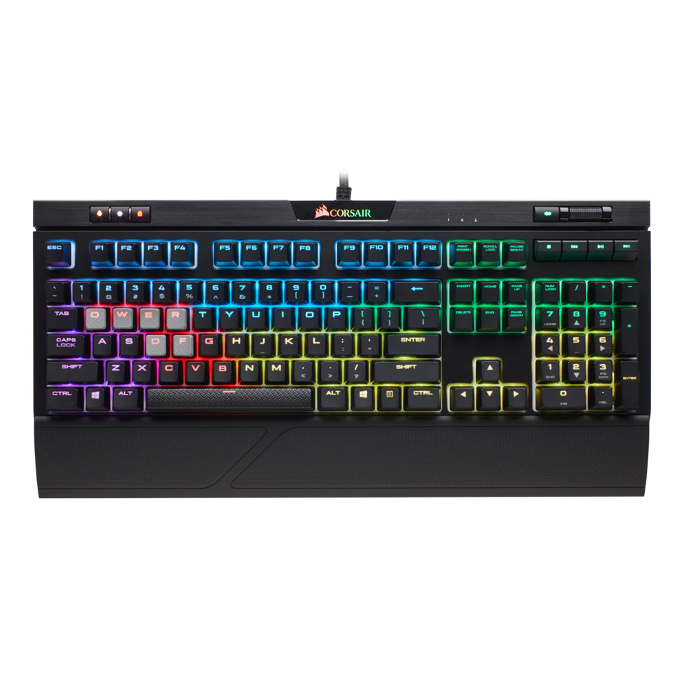 CORSAIR (Strafe RGB MK.2) - Clavier de jeu mécanique Cherry MX Red