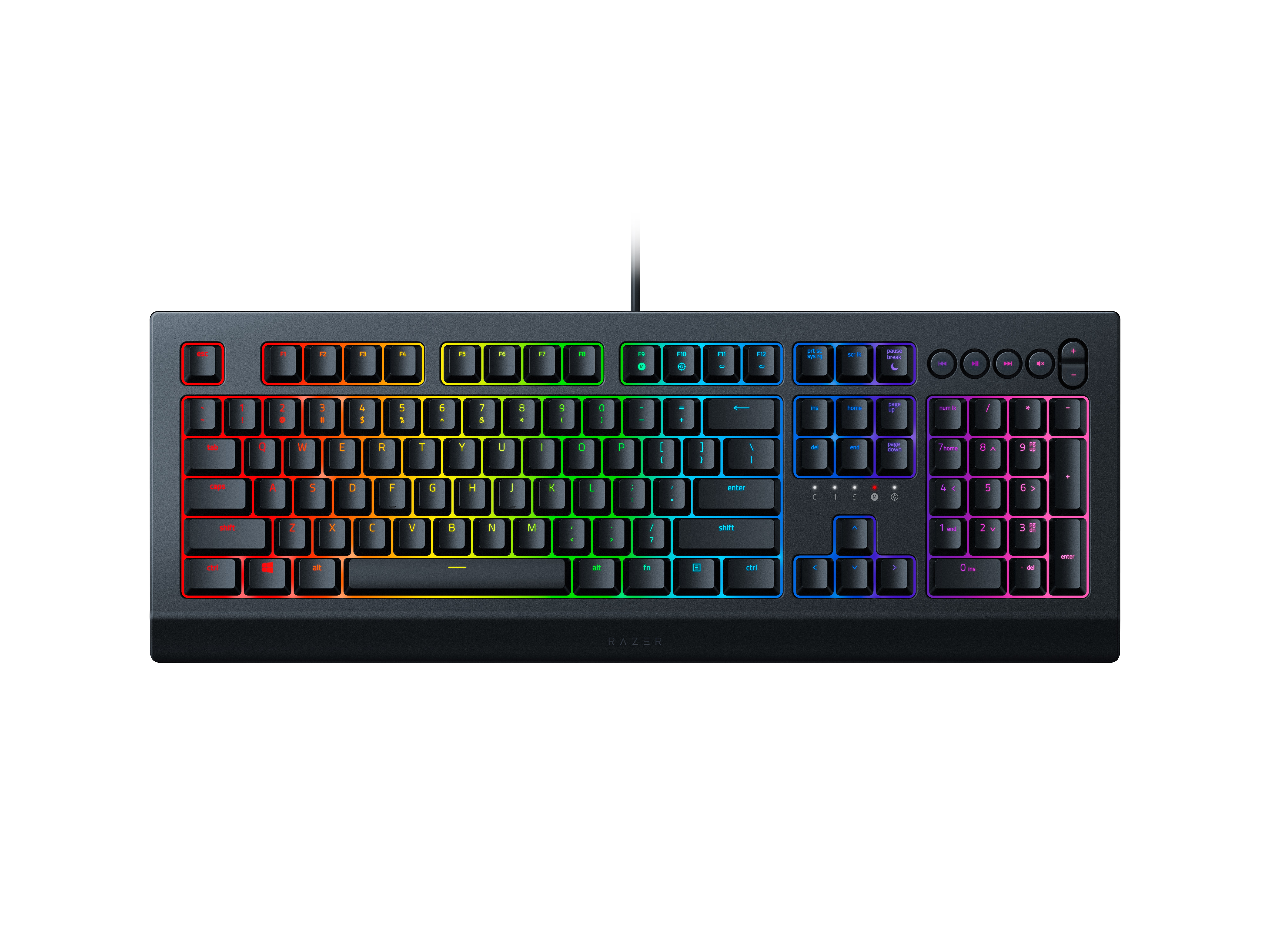 Razer Cynosa Version 2 – Chroma RGB Membrane Gaming Keyboard