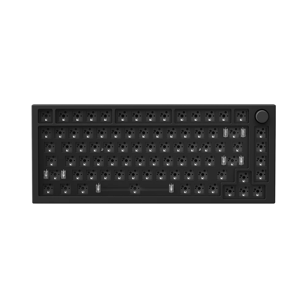 GLORIOUS GMMK Pro Keyboard, BareBones 75 - Black (GLO-GMMK-P75-RGB-B)