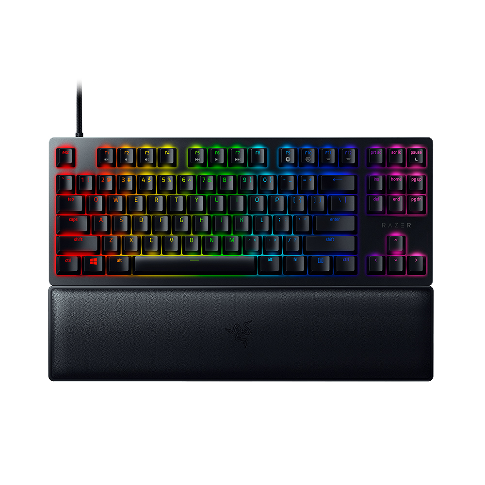 Razer Huntsman V2 TKL - Optical Gaming Keyboard (Clicky Purple Switch)RZ03-03940400-R3U1(Open Box)