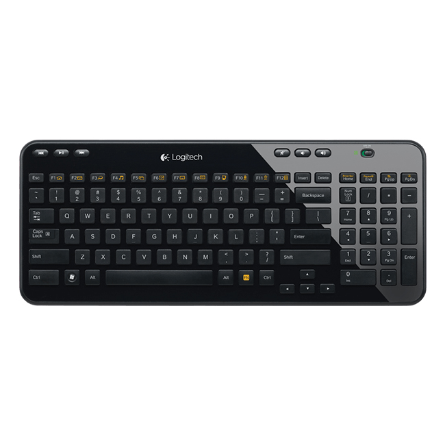 LOGITECH (K360) - Clavier sans fil noir lustré