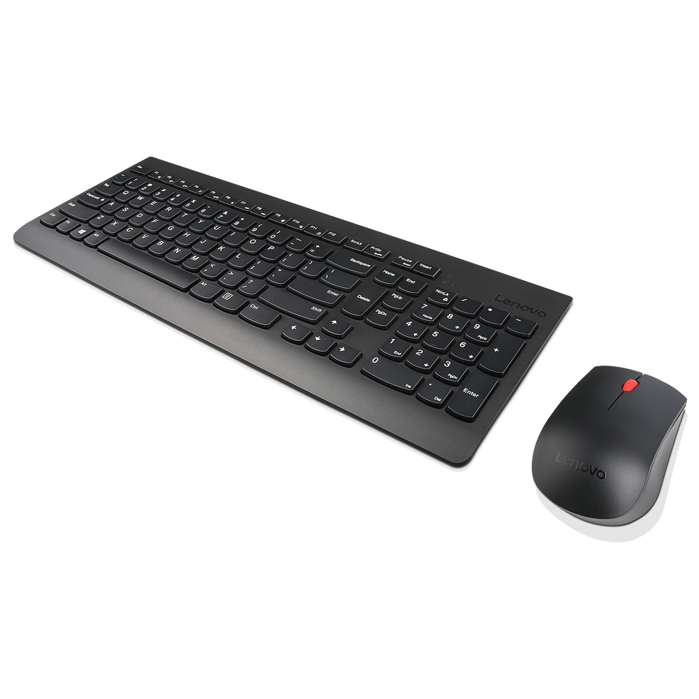 LENOVO 510 Wireless Combo Keyboard & Mouse - Black