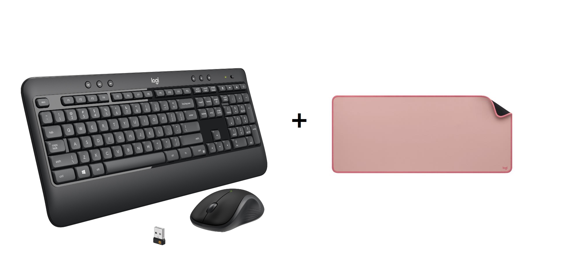 Buy Logitech MK540 Wireless Keyboard/Mouse Combo & Get $10 OFF Logitech Mouse Pad