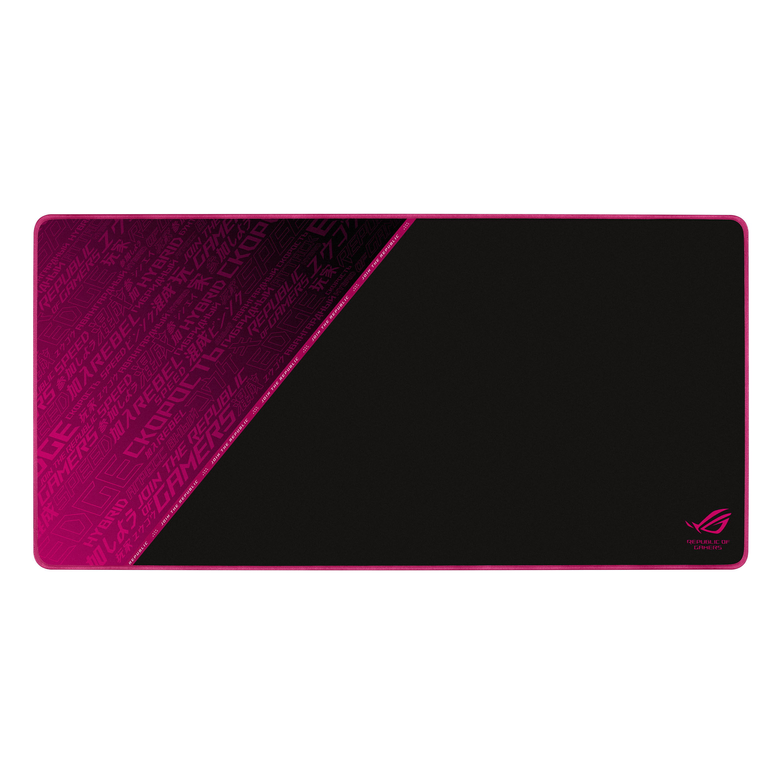 ASUS ROG Sheath Electro Punk, Gaming-optimized cloth surface