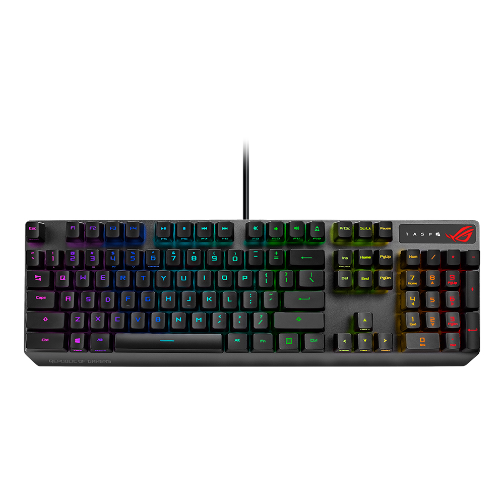 ASUS XA05 ROG Strix Scope RX Gaming Keyboard - ROG RX Optical Mechanical Blue Switches(Open Box)