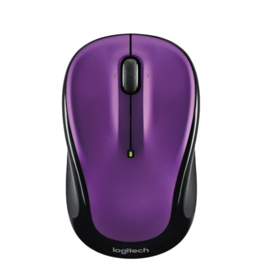 LOGITECH M325S Wireless Mouse with USB Receiver – Vivid Violet