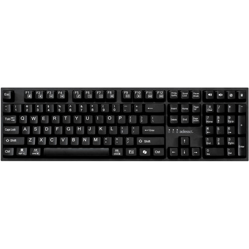 ADESSO Multi OS 2X Large Print Desktop Mechanical keyboard