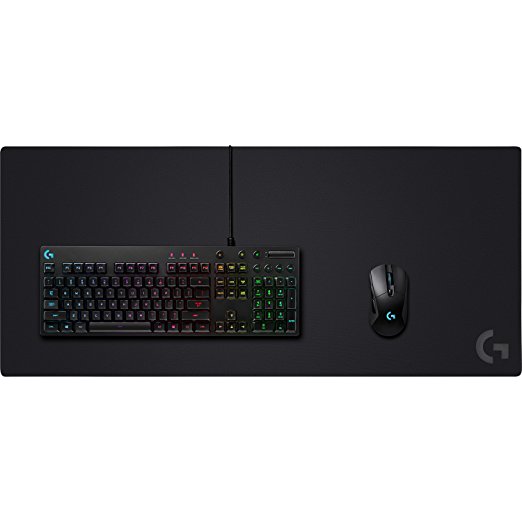 Le tapis de souris de jeu texturé Logitech G840 XL