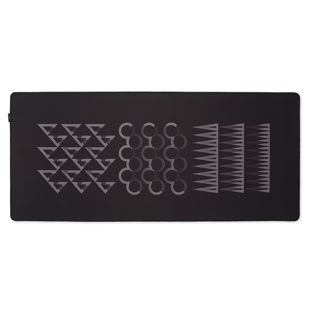 Sous-main en tissu ONEOFZERO - Triple Point - Lunaire