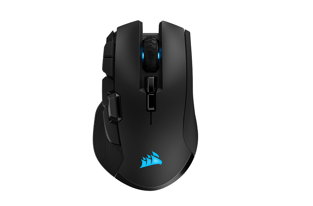 CORSAIR Ironclaw  Wireless, Rechargeable Gaming Mouse, Black