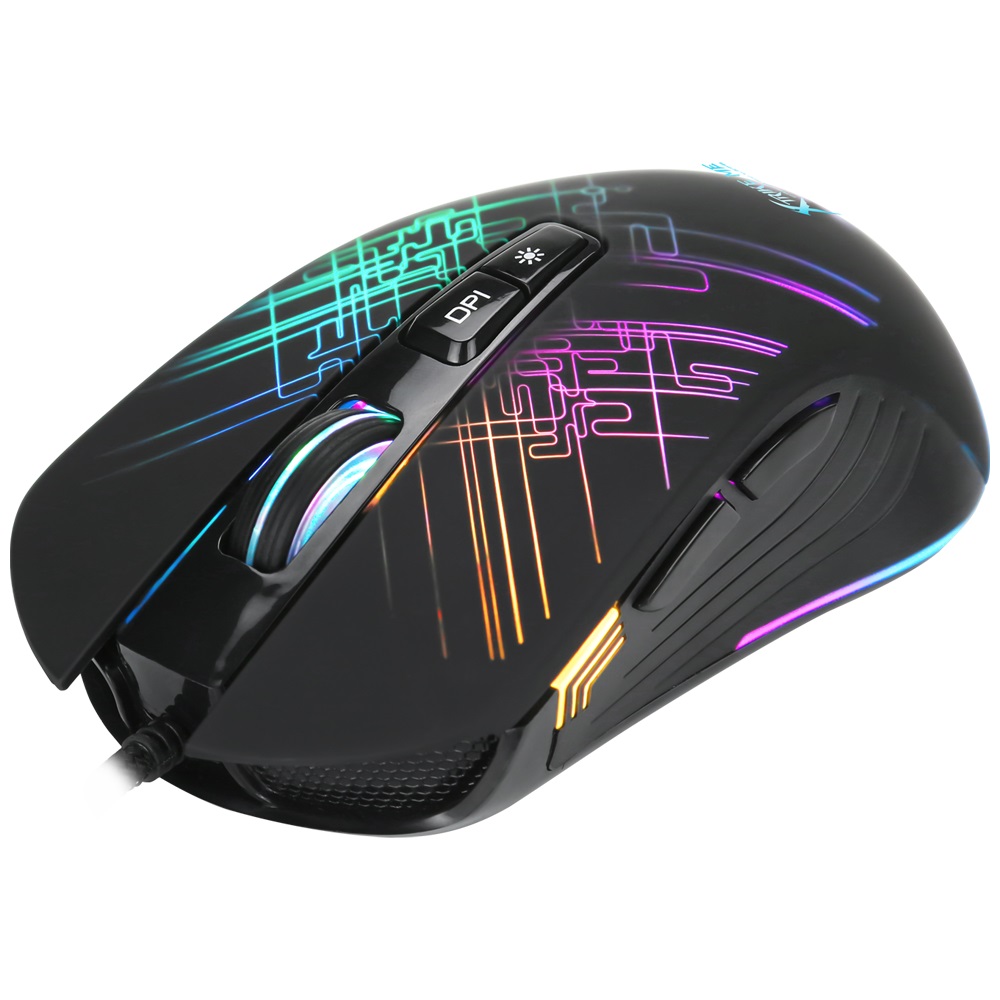 Xtrike Me GM-510 7D gaming mouse,with RGB backlight, DPI: 800-1600-2400-3200-4800-6400