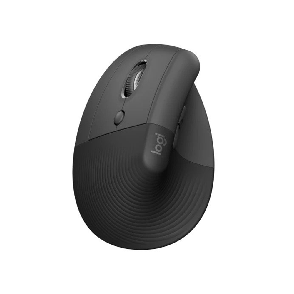 LOGITECH - Lift Left-Handed Vertical Ergonomic Mouse - Graphite