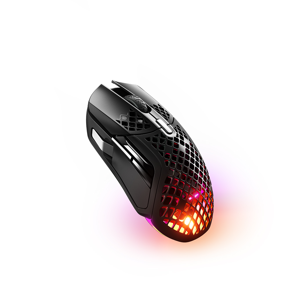 STEELSERIES Aerox 5 Wireless Gaming Mouse - Ultra Lightweight Multi-genre 74g - 62401(Open Box)