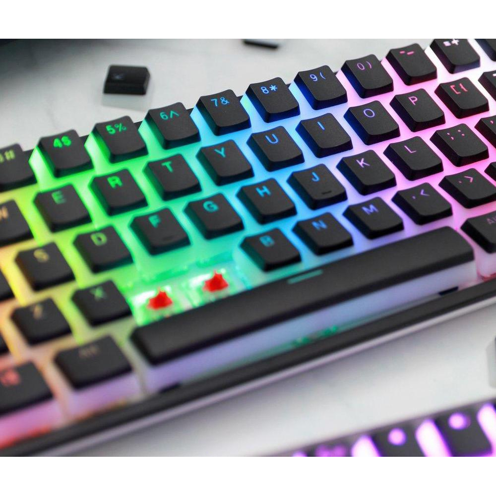 Ensemble de touches PBT Ducky RGB Pudding