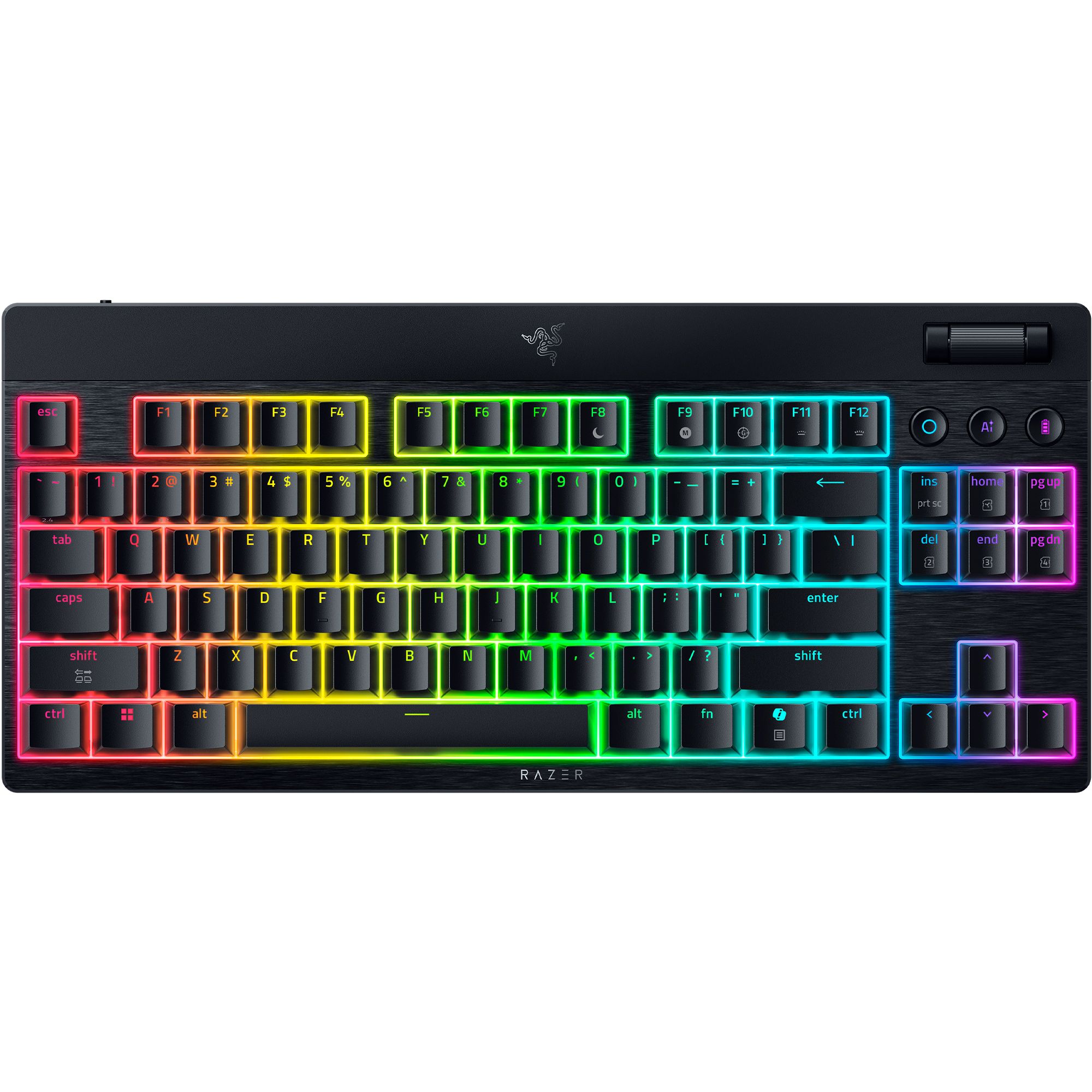 RAZER BlackWidow V4 Low Profile TKL (80 %) Clavier de jeu, Noir