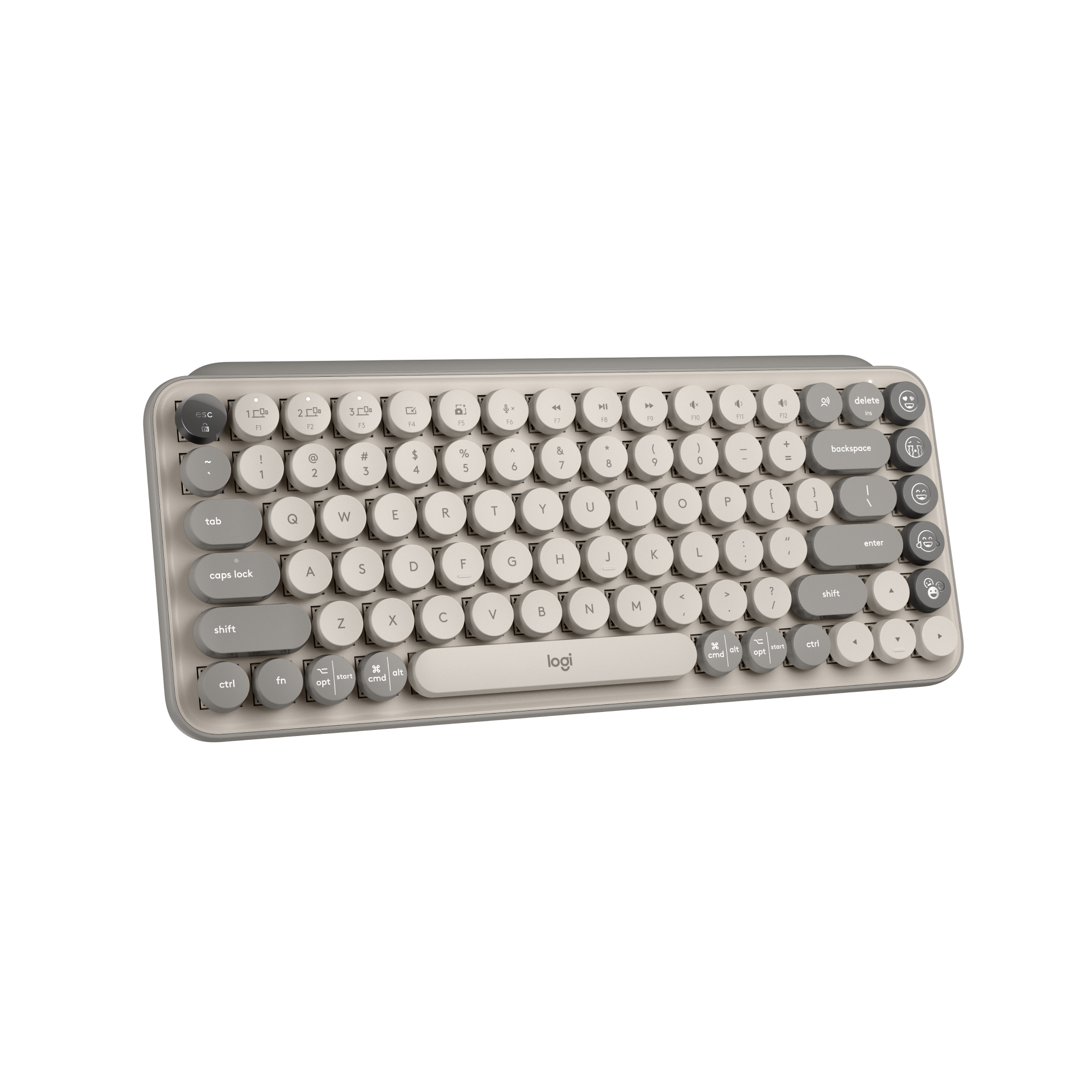 LOGITECH POP Keys Wireless Mechanical Keyboard - Mist