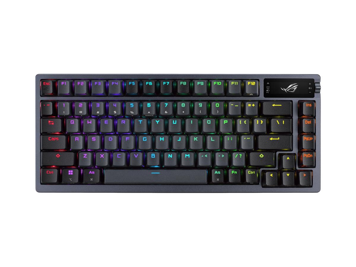 ASUS M701 65% Gaming Keyboard, Gunmetal -